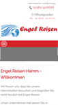 Mobile Screenshot of engel-reisen-hamm.de